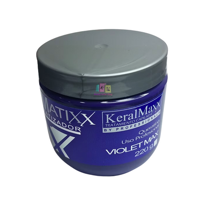 Matizador peluquería profesional MATIXX Cabello Violeta 220 ml Keralmax