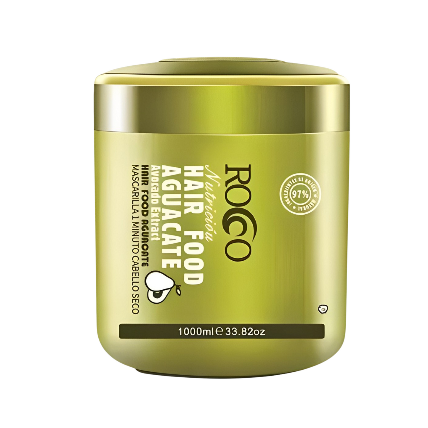 Crema mascarilla para Hidratar y Peinar con extracto de Aguacate 1000ml Rocco