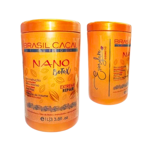 Crema máscara capilar NANOBOTOX Brasil Cacau 1000 ml