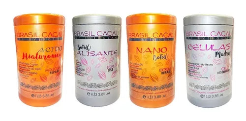 Crema máscara capilar NANOBOTOX Brasil Cacau 1000 ml