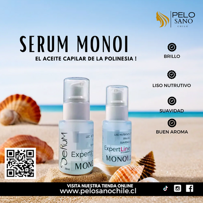 Serum capilar Monoi 30 ml Expertline Everglam