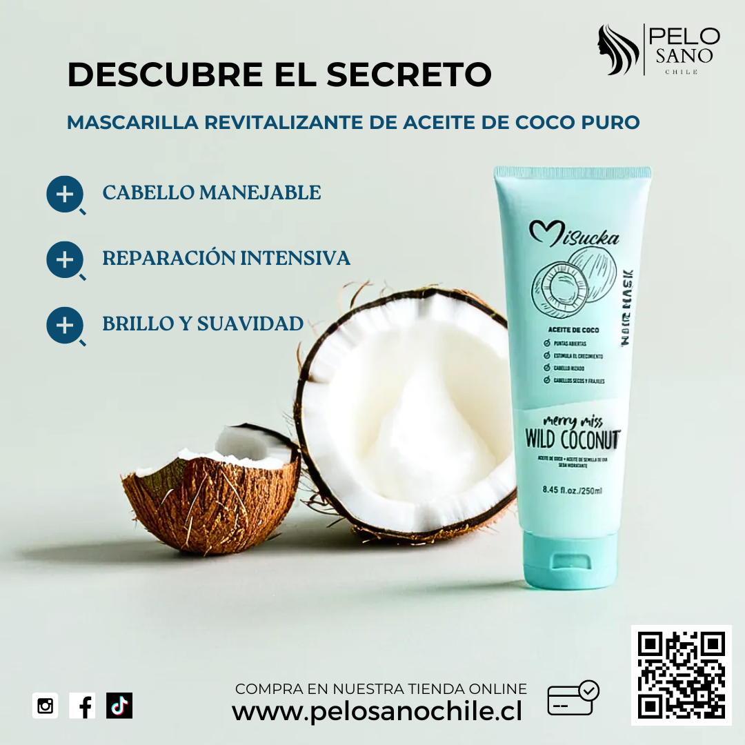 Mascarilla Capilar Merry Miss Wild Coconut MiSucka - 250 ML