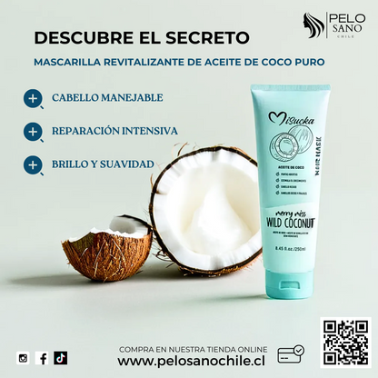 Mascarilla Capilar Merry Miss Wild Coconut MiSucka - 250 ML