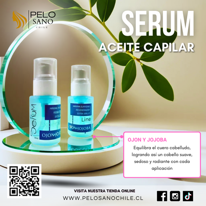 Serum capilar Jojoba y Argán 30 ml Expertline Everglam