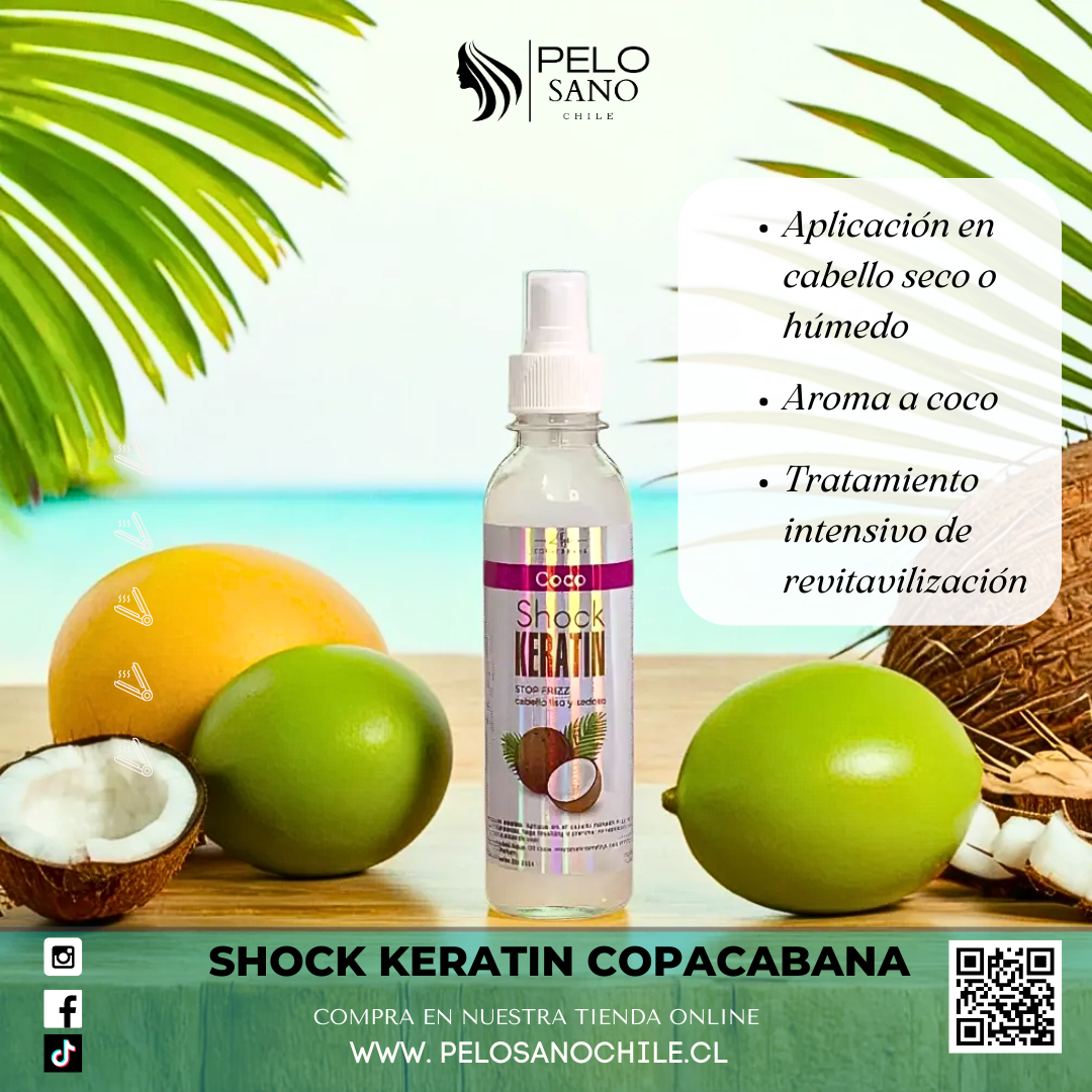 Shock Keratina frizz coco 250 ml Copacabana